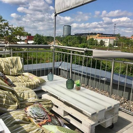 Vip Design Apartment M. Dachterrasse Dresden Eksteriør bilde