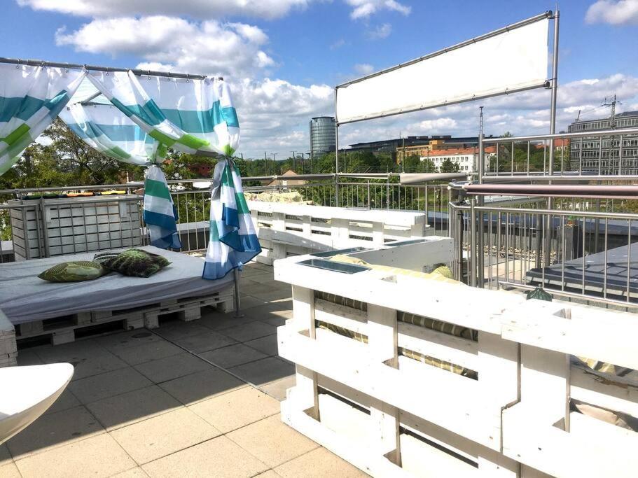 Vip Design Apartment M. Dachterrasse Dresden Eksteriør bilde