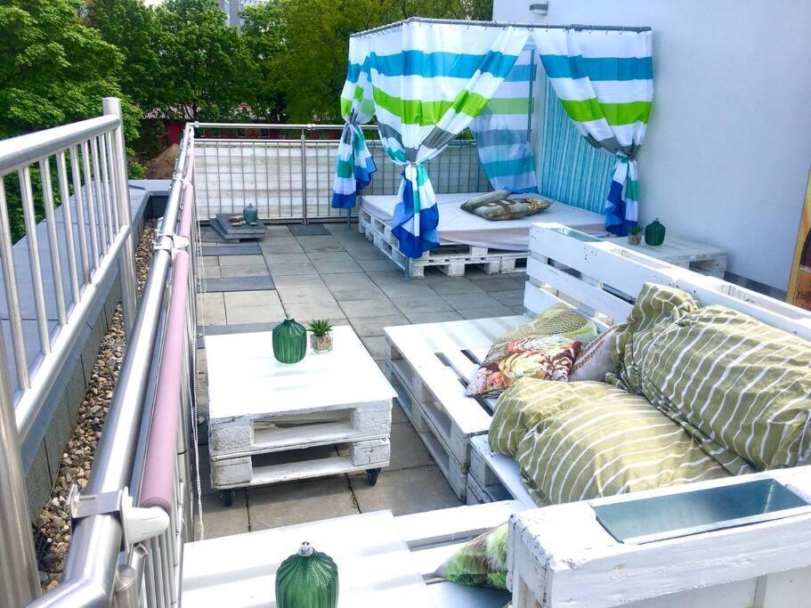 Vip Design Apartment M. Dachterrasse Dresden Eksteriør bilde